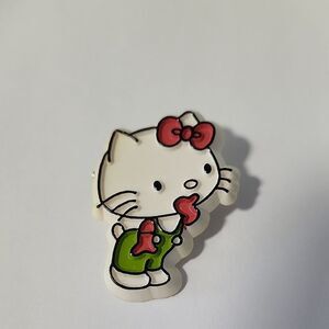 Hello Kitty Pin Brooch with Red Bow